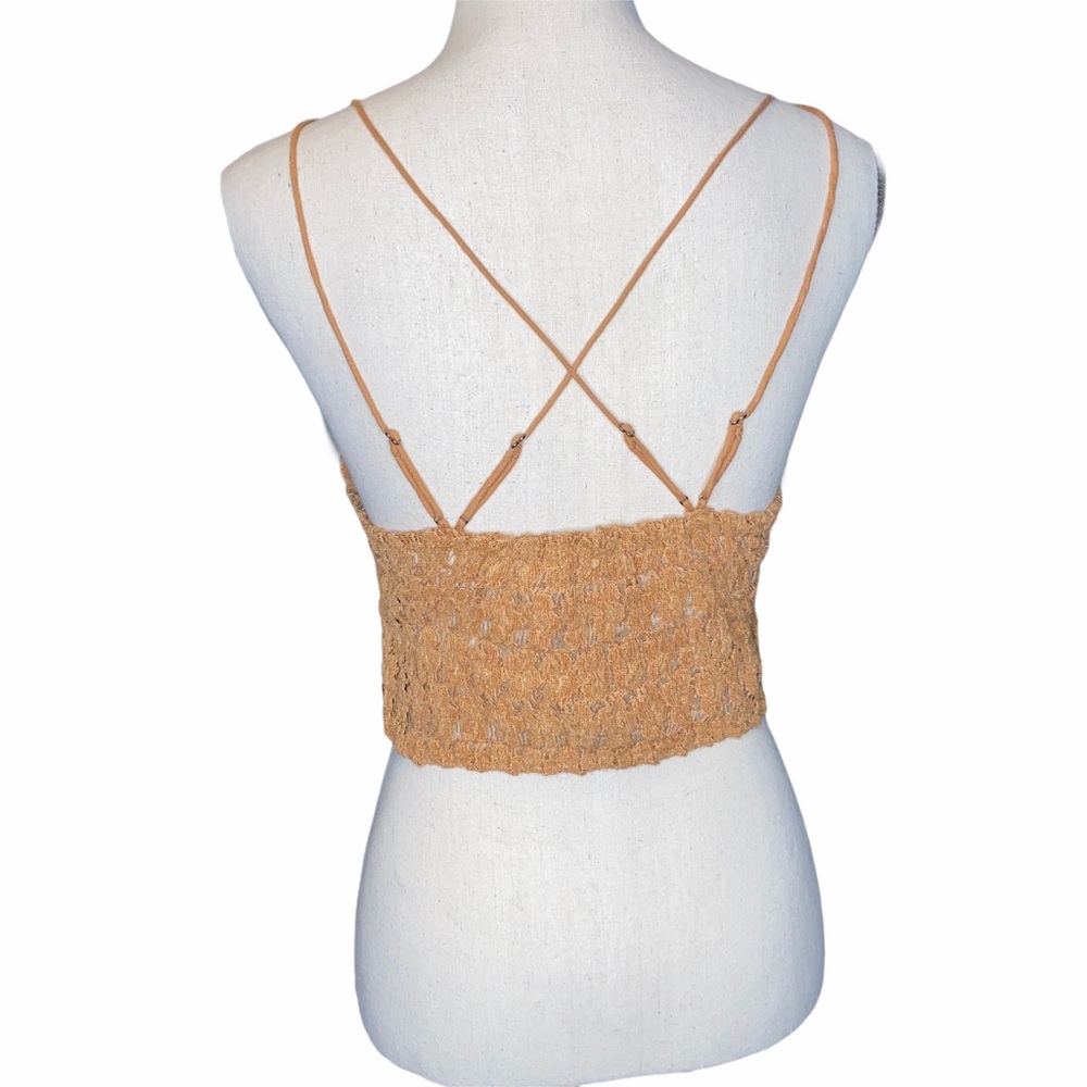 NWT Free People Celine Velvet Bralette - Picture 2 of 4